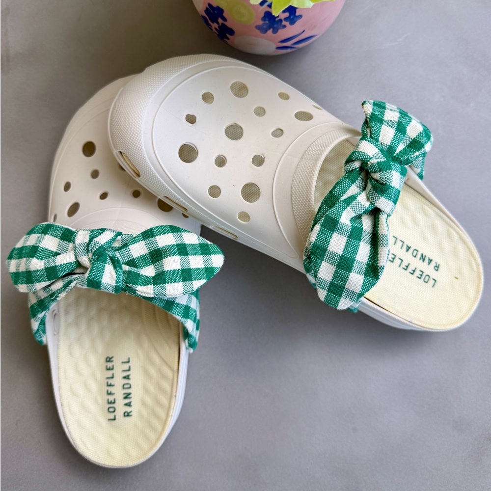 LOEFFLER RANDALL Ezra Rubber Bow Clogs